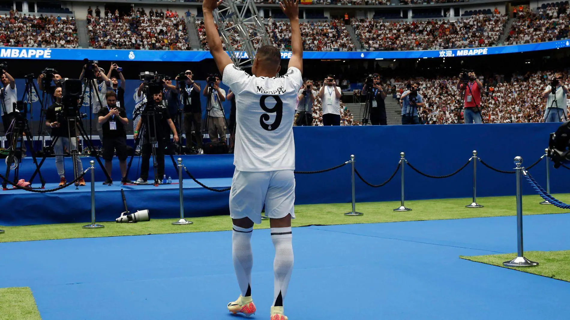 Mbappe_presentacion con Real Madrid